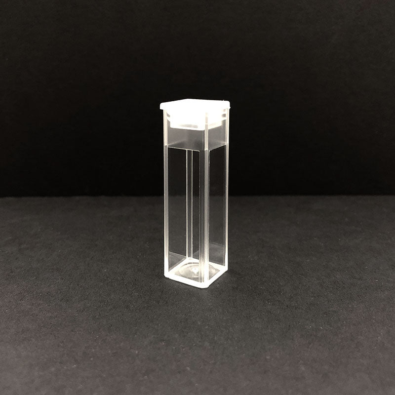 Closed angled cuvette