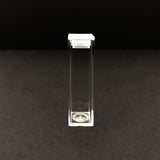 Closed cuvette front view