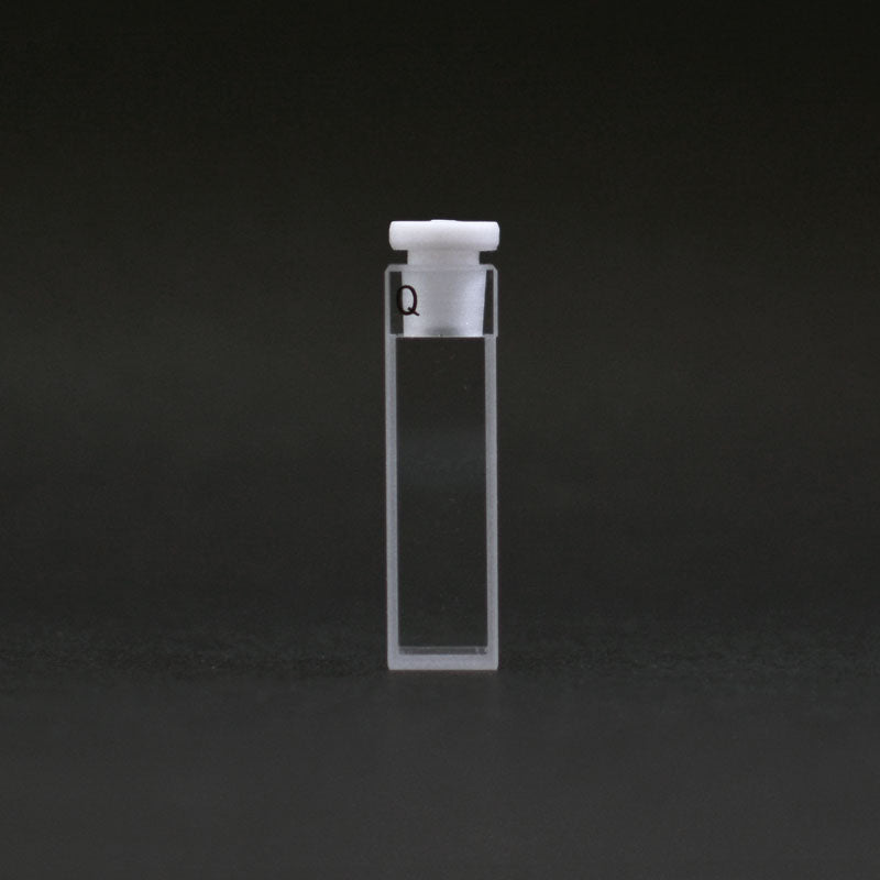 Closed cuvette front view